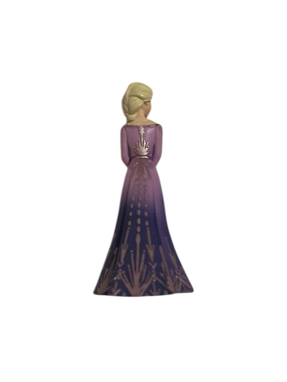 Elsa Character In Purple & Pink Dress Disney Frozen 3.5” Figure Solid Pvc Toy - Picture 2 of 3